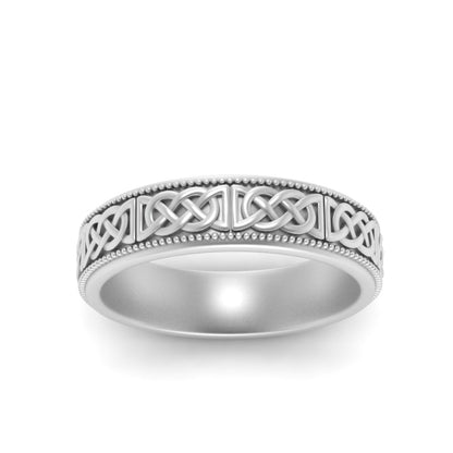 Celtic Knot Eternity Band Fascinating Diamonds
