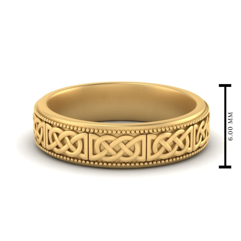 Celtic Knot Eternity Band Fascinating Diamonds