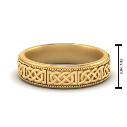 Celtic Knot Eternity Band Fascinating Diamonds