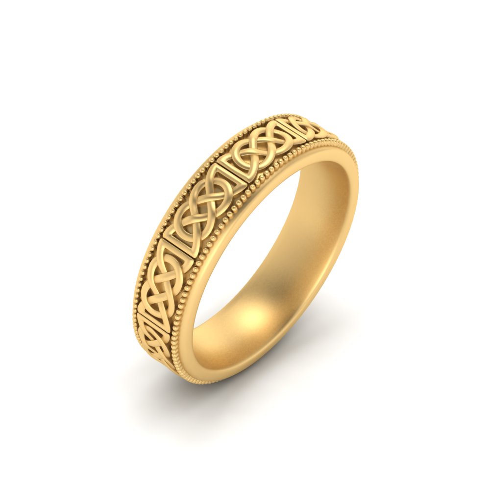 Celtic Knot Eternity Band Fascinating Diamonds