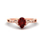 Celtic Knot Pear Shaped Colored Ring Fascinating Diamonds