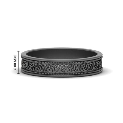 Celtic Mens Gold Band Rings Fascinating Diamonds