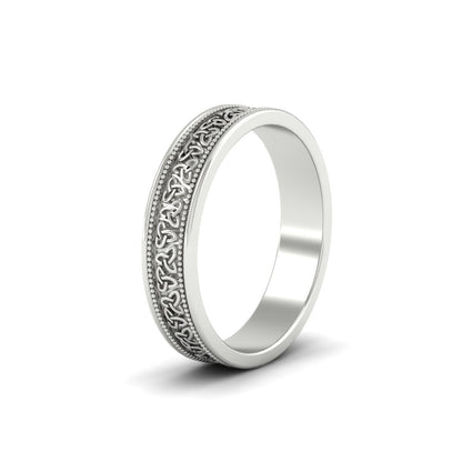 Celtic Mens Gold Band Rings Fascinating Diamonds