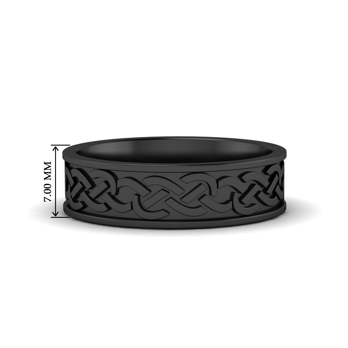 Celtic Mens Wedding Ring Fascinating Diamonds