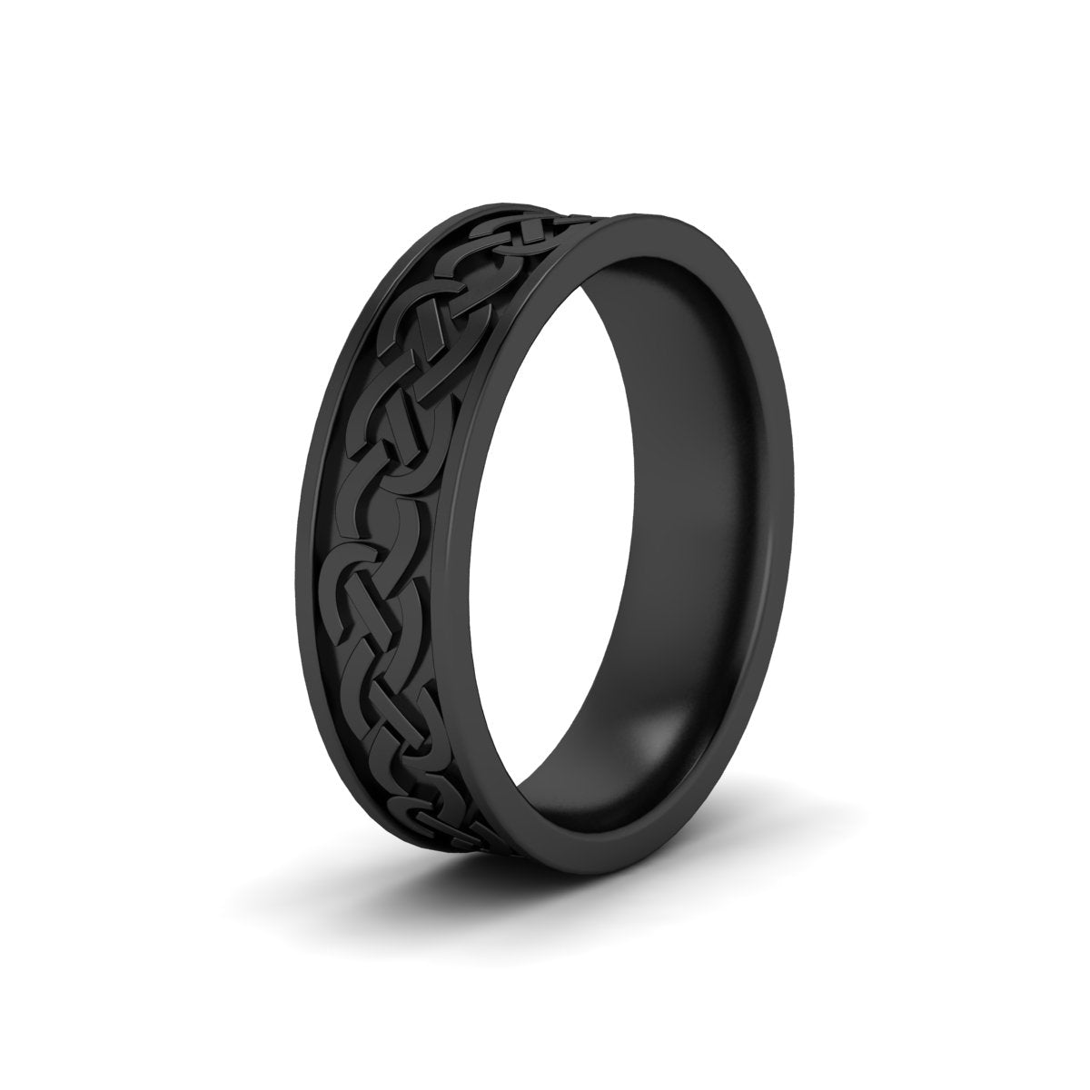Celtic Mens Wedding Ring Fascinating Diamonds