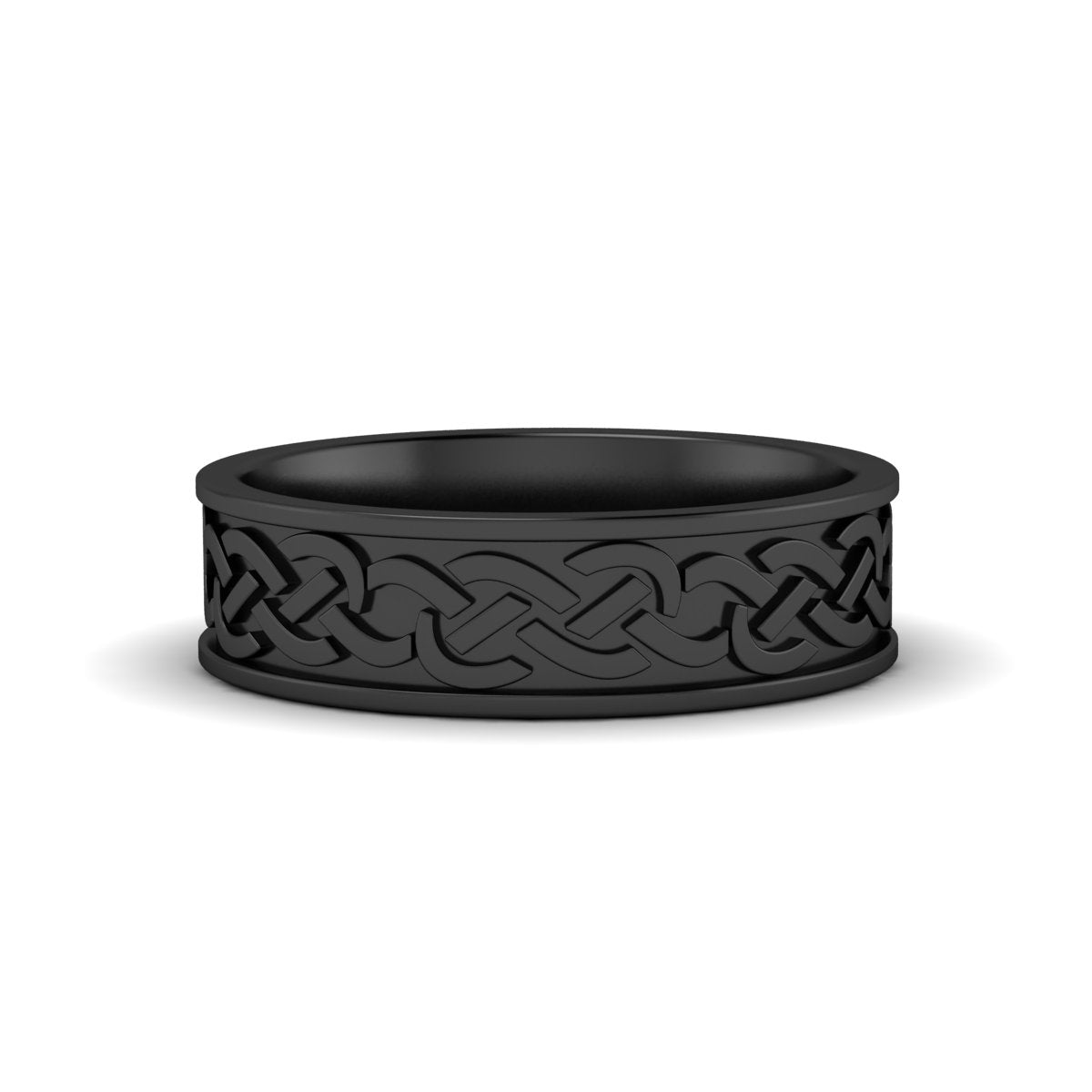 Celtic Mens Wedding Ring Fascinating Diamonds