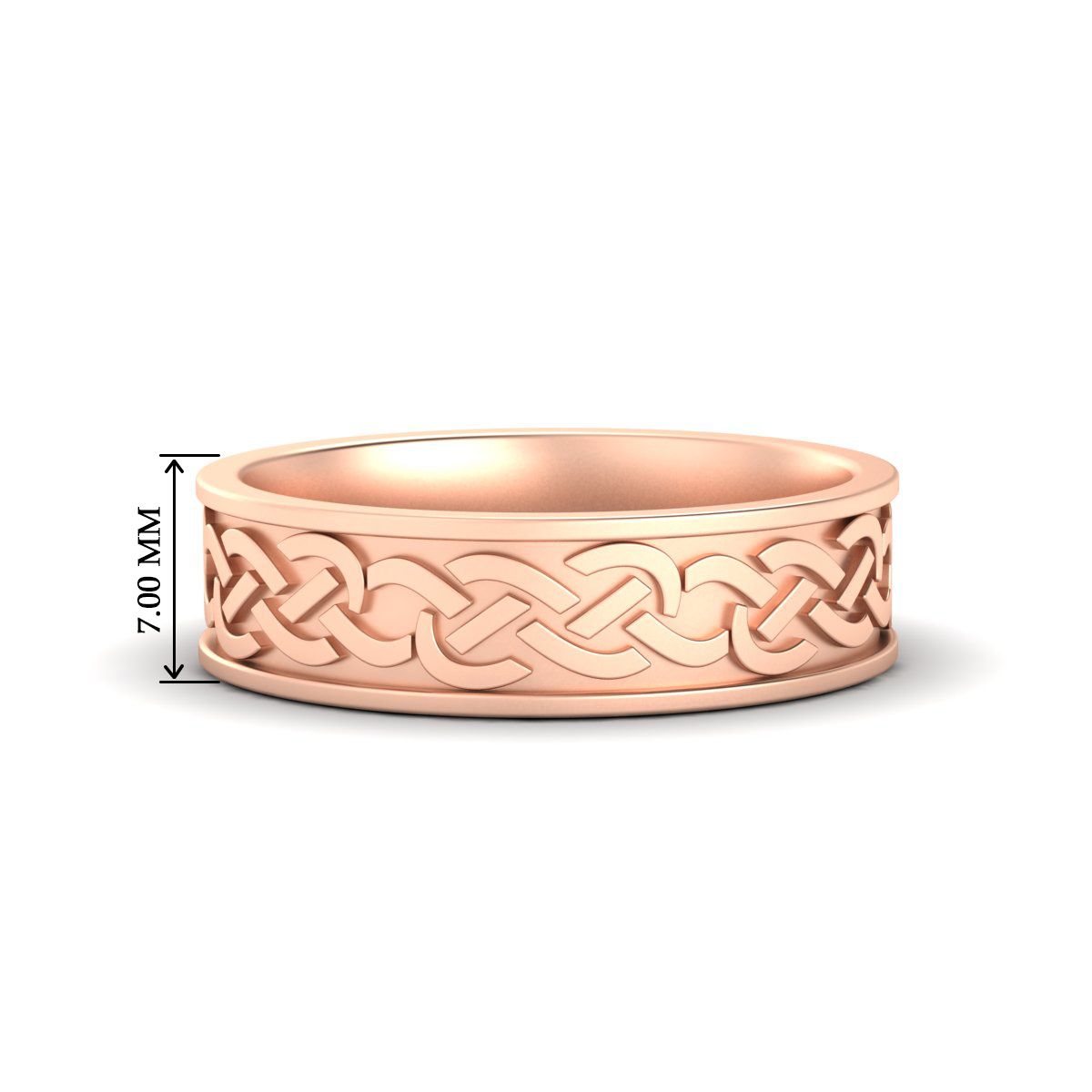 Celtic Mens Wedding Ring Fascinating Diamonds