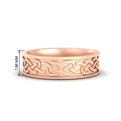 Celtic Mens Wedding Ring Fascinating Diamonds