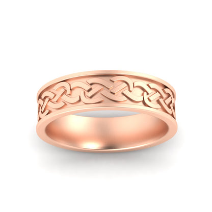 Celtic Mens Wedding Ring Fascinating Diamonds