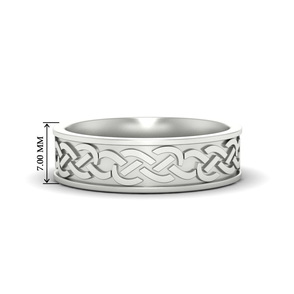 Celtic Mens Wedding Ring Fascinating Diamonds