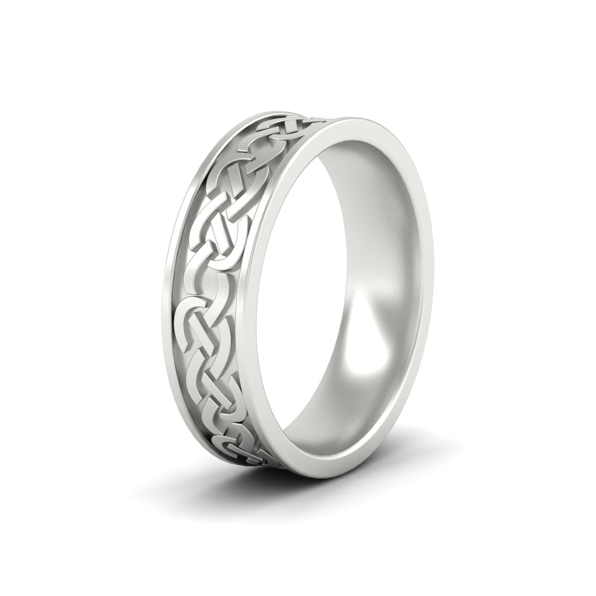 Celtic Mens Wedding Ring Fascinating Diamonds