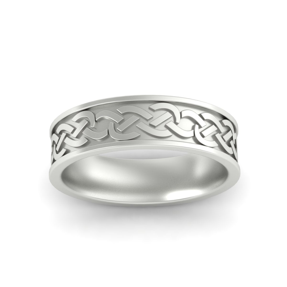 Celtic Mens Wedding Ring Fascinating Diamonds