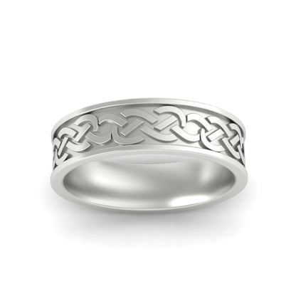 Celtic Mens Wedding Ring Fascinating Diamonds