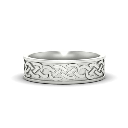 Celtic Mens Wedding Ring Fascinating Diamonds