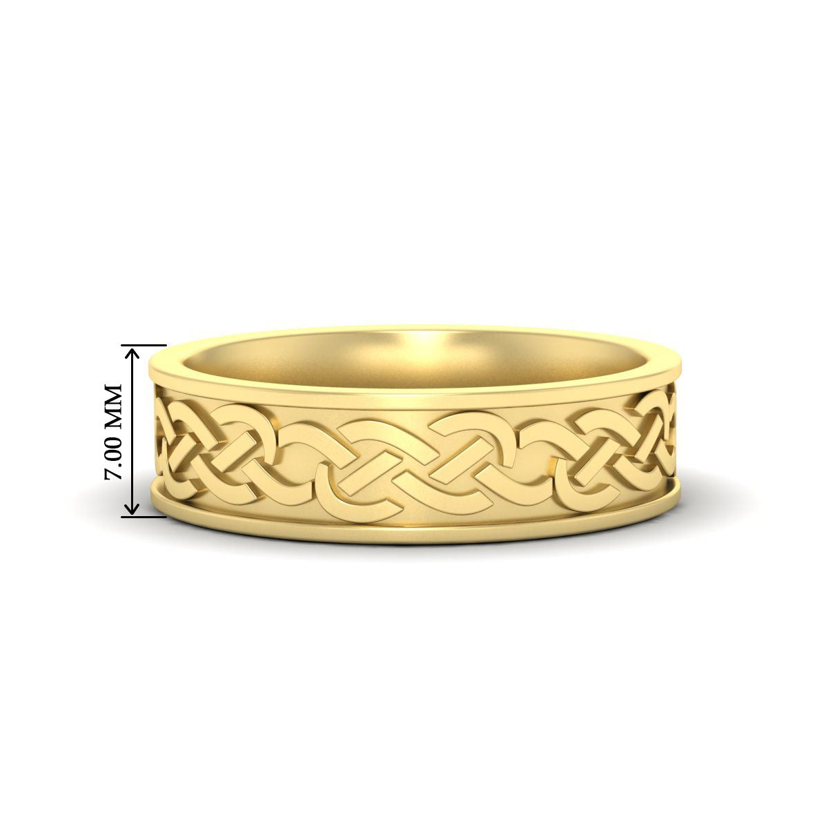 Celtic Mens Wedding Ring Fascinating Diamonds