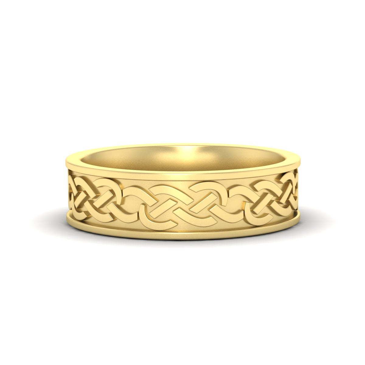 Celtic Mens Wedding Ring Fascinating Diamonds