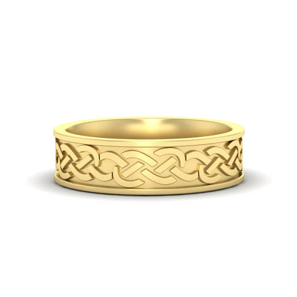 Celtic Mens Wedding Ring Fascinating Diamonds