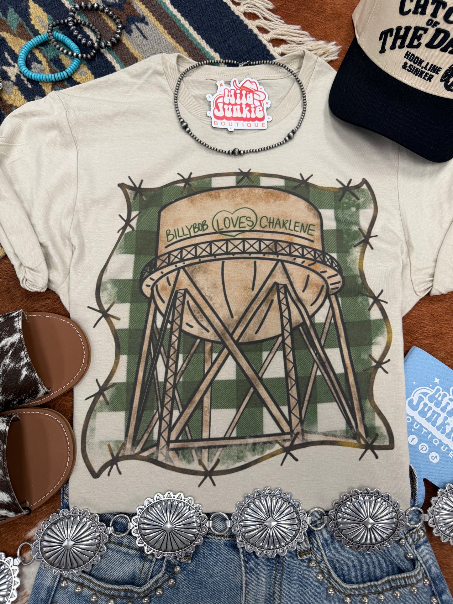 Billy Bob Loves Charlene Graphic Tee Wild Junkie