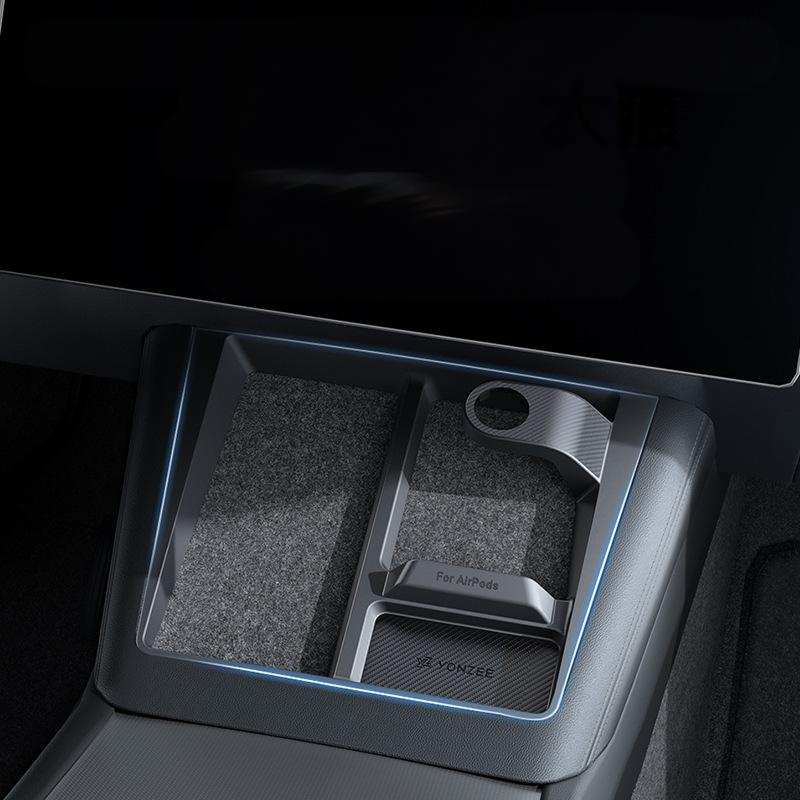 3-in-1 Wireless Charging Anti-Slip Organizer for Model 3 Highland / Model Y Juniper | TESERY Tesery Official Store