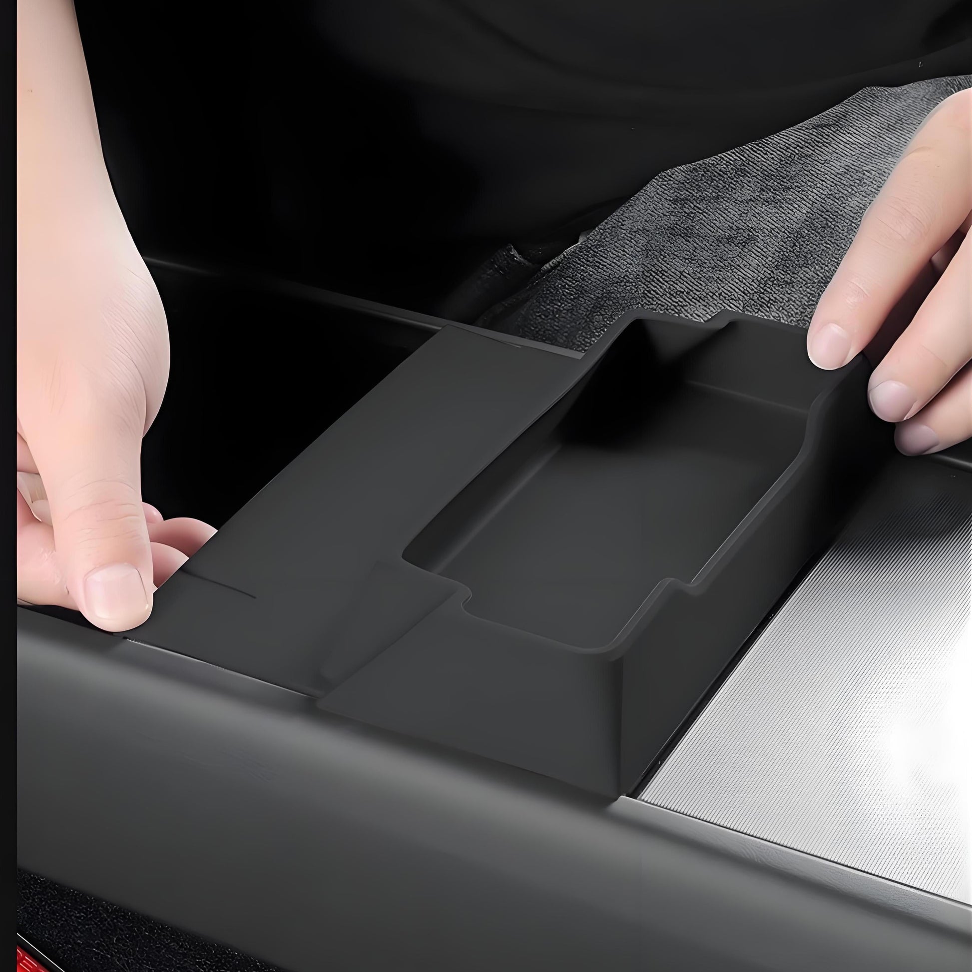 Center Console Glasses Tray for Model Y Juniper & Model 3 Highland | TESERY Tesery Official Store