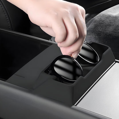 Center Console Glasses Tray for Model Y Juniper & Model 3 Highland | TESERY Tesery Official Store