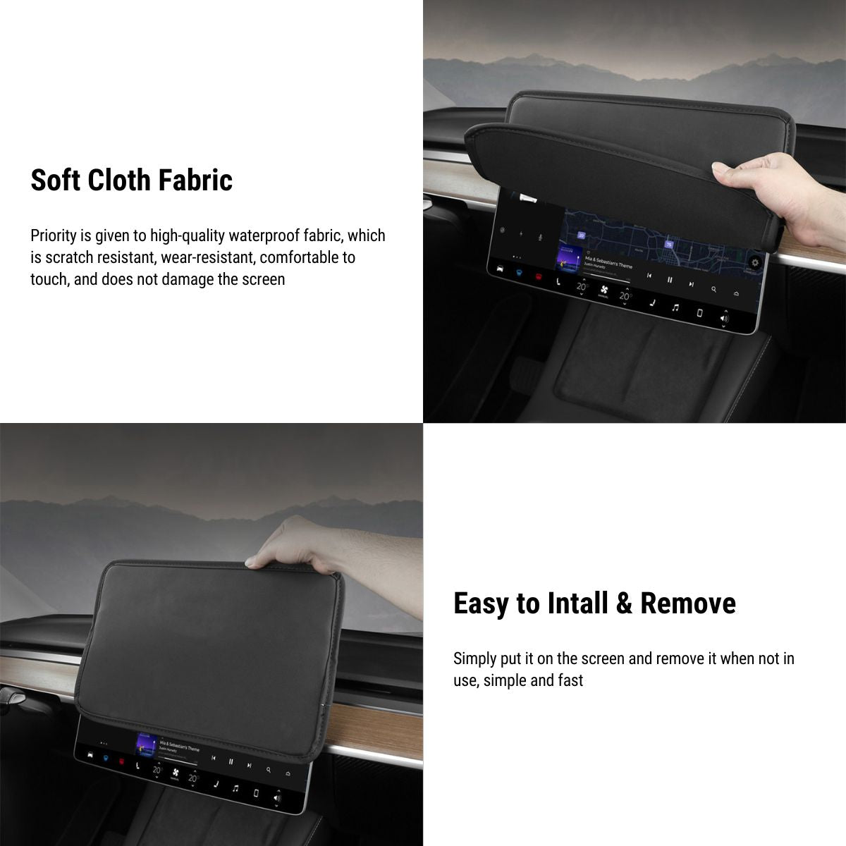 15.4" Center Console Screen Protector for Tesla Model 3 & Model Y Tesery Official Store