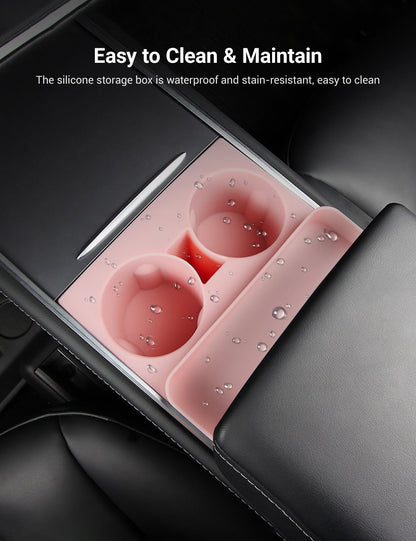 Center Console Silicone Cup Holder For Tesla Model 3/Y Tesery Official Store