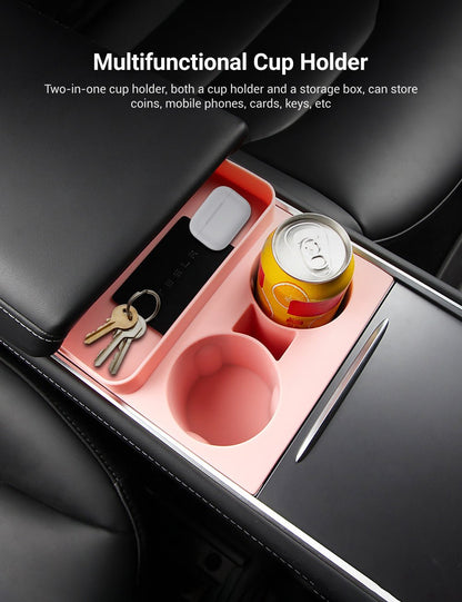 Center Console Silicone Cup Holder For Tesla Model 3/Y Tesery Official Store