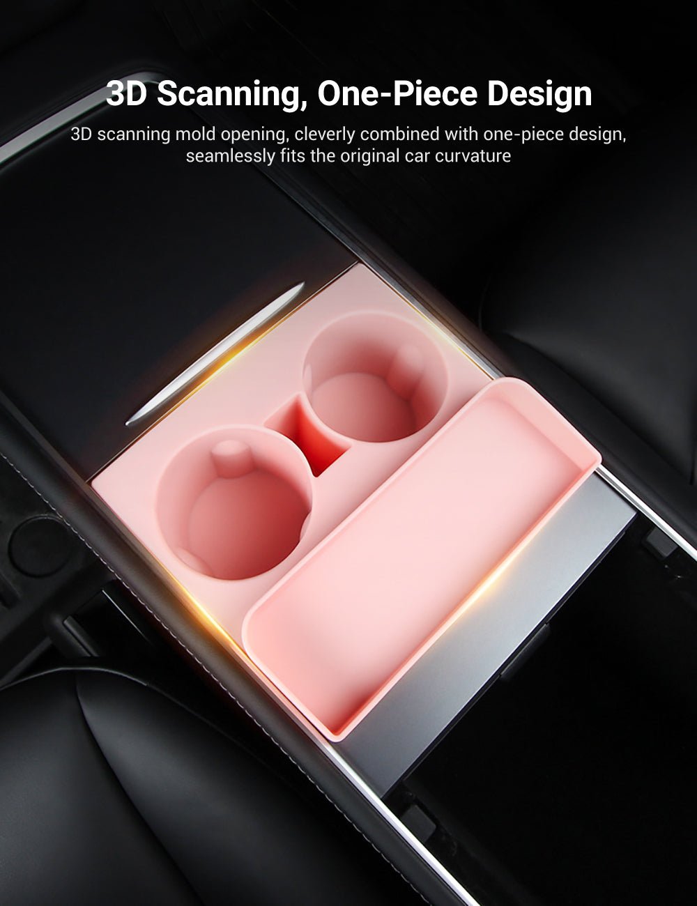 Center Console Silicone Cup Holder For Tesla Model 3/Y Tesery Official Store