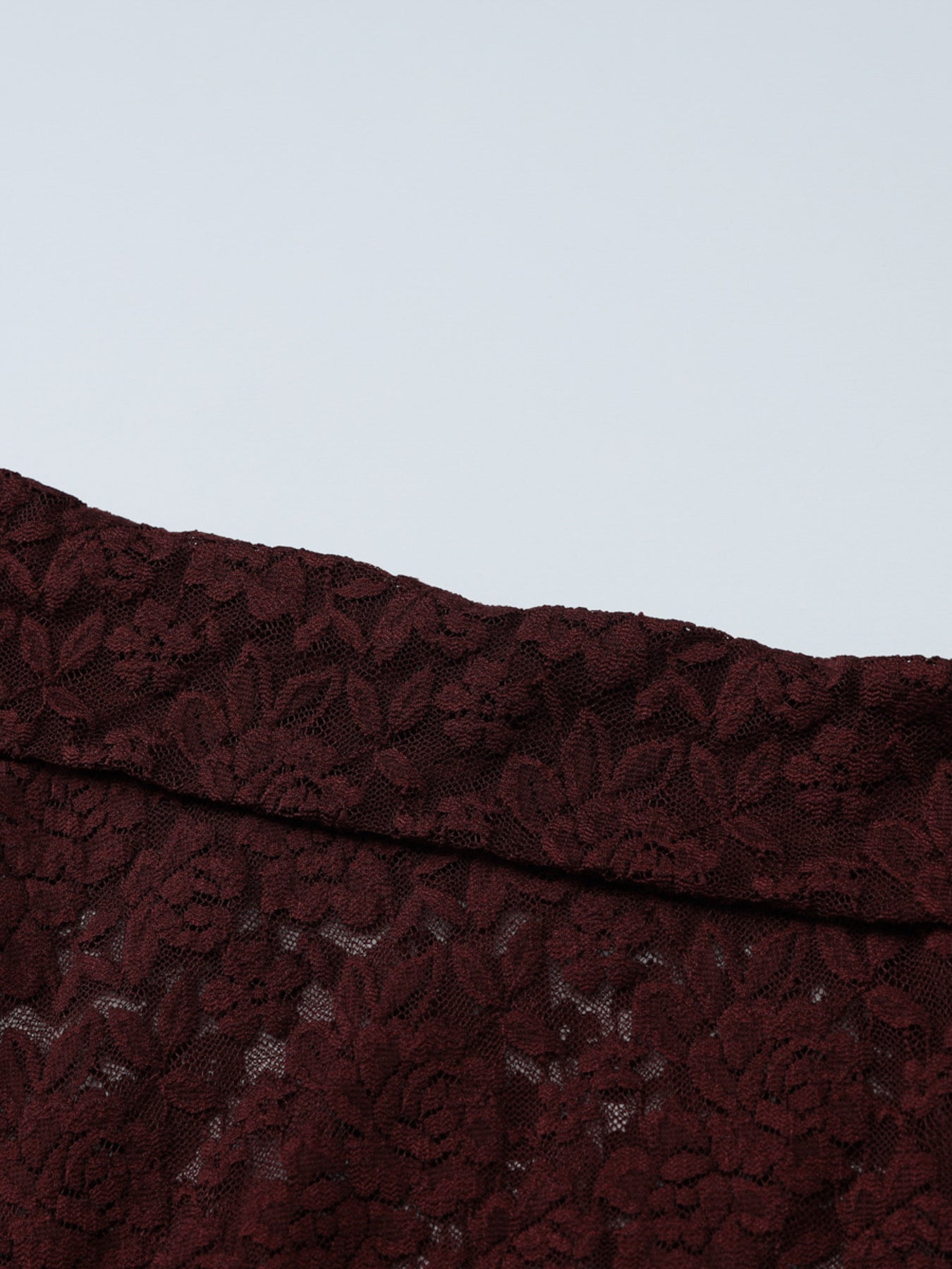 Lace One-Shoulder Long Sleeve Top New Era Fashion LLc