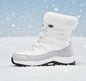 Women’s Winter Fleece-Lined Thicker Non-Slip Cotton-Padded Outdoor Mid-Boots FitiqueFit