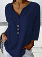 Modern Notched-Collar Button-Down Shirt – Relaxed Chic Staple FitiqueFit
