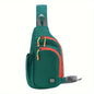 [Nylon Shoulder Bag] Nylon Shoulder Bag - Crossbody Chest Bag for Men and Women - Casual Sports Water Bottle Chest Bag - Outdoor Cycling Bag NovaCart