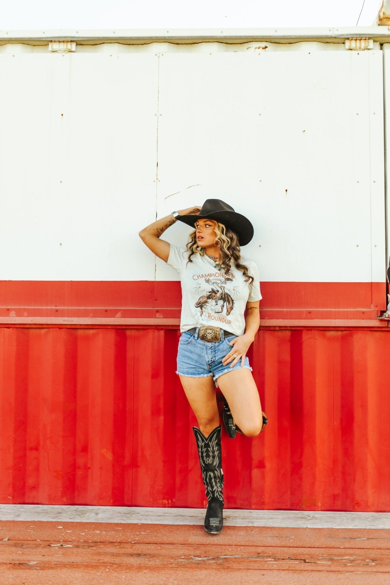 Championship State Roundup Graphic Tee Wild Junkie