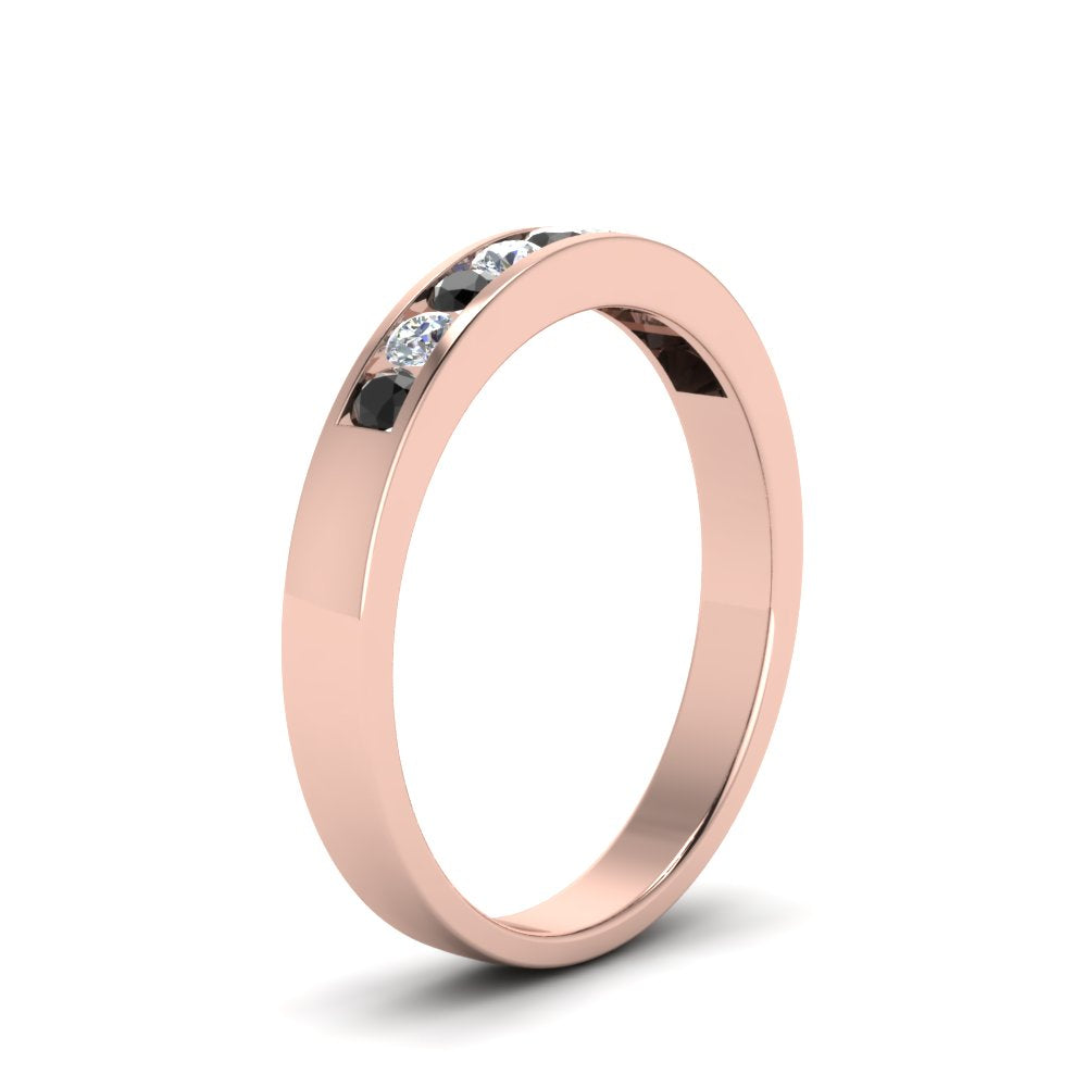 Channel 9 Stone Mens Wedding Ring Fascinating Diamonds