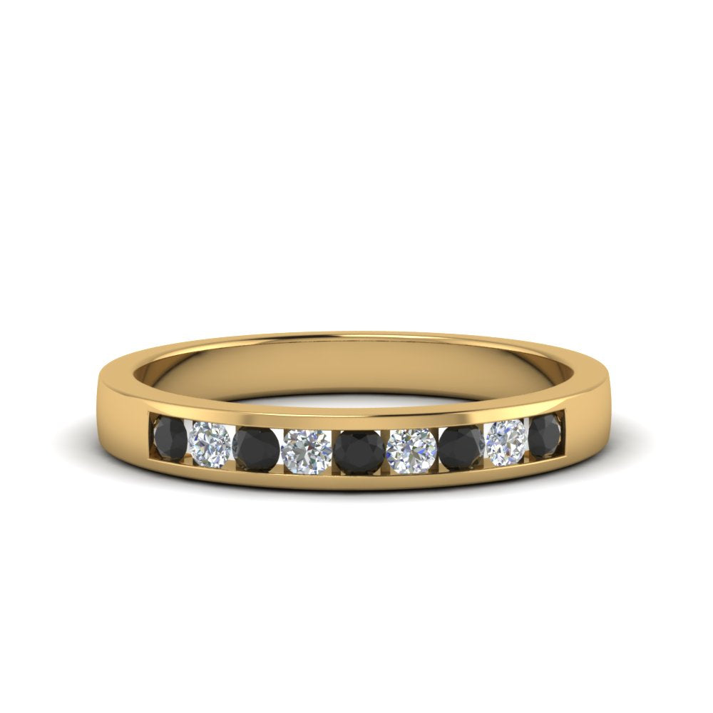 Channel 9 Stone Mens Wedding Ring Fascinating Diamonds
