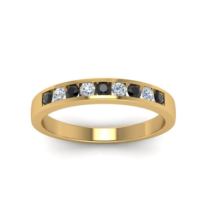 Channel 9 Stone Mens Wedding Ring Fascinating Diamonds