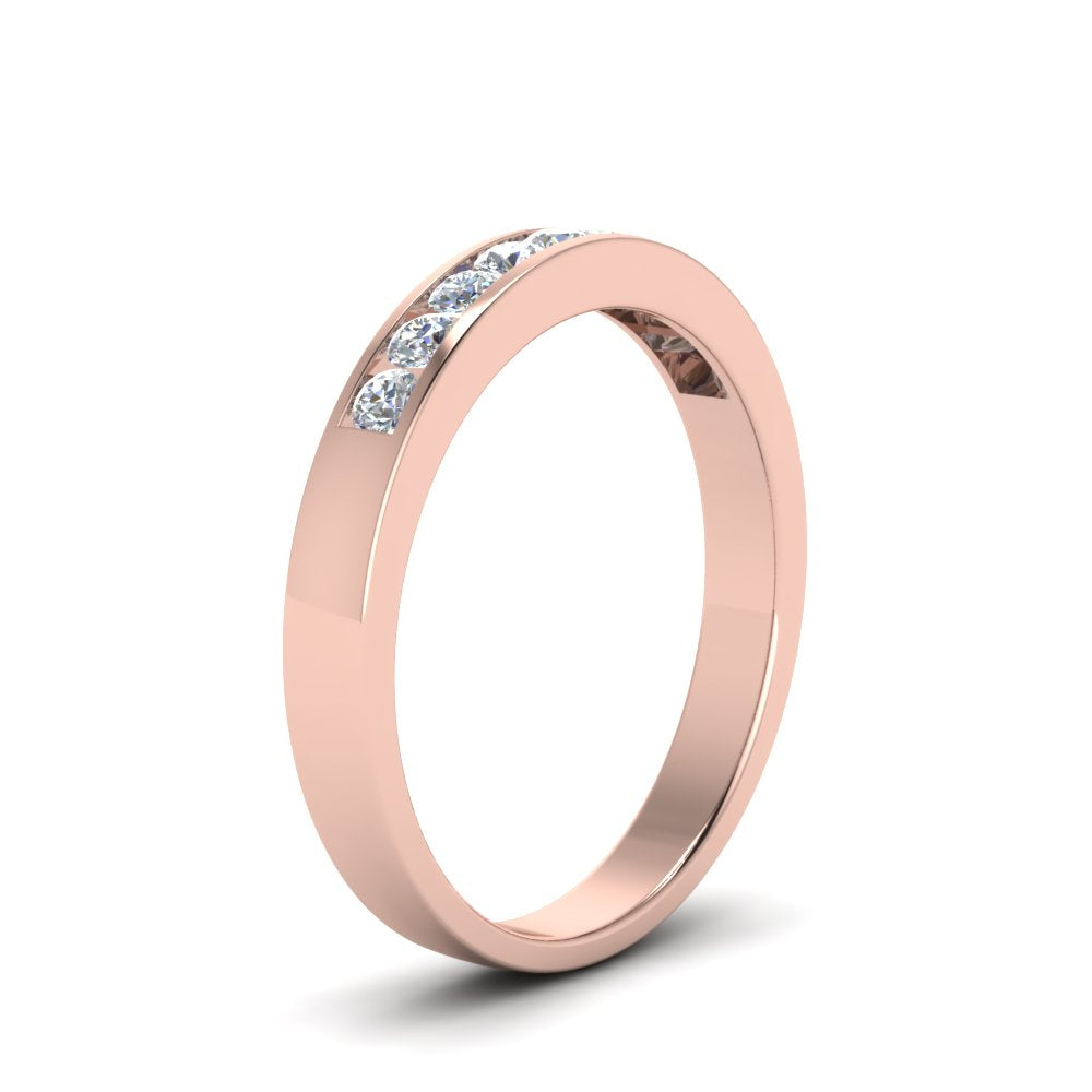 Channel 9 Stone Mens Wedding Ring Fascinating Diamonds