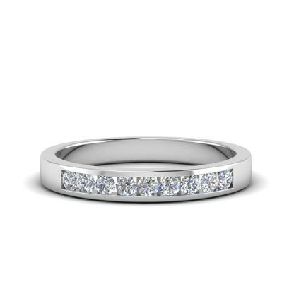 Channel 9 Stone Mens Wedding Ring Fascinating Diamonds