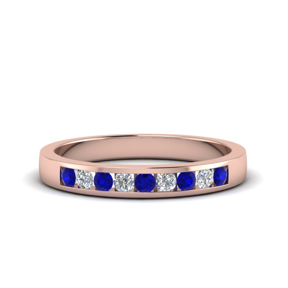 Channel 9 Stone Mens Wedding Ring Fascinating Diamonds