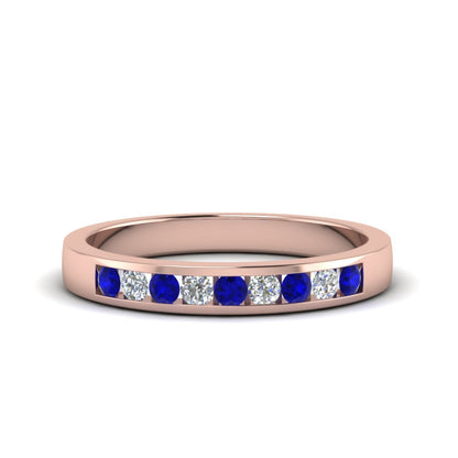 Channel 9 Stone Mens Wedding Ring Fascinating Diamonds