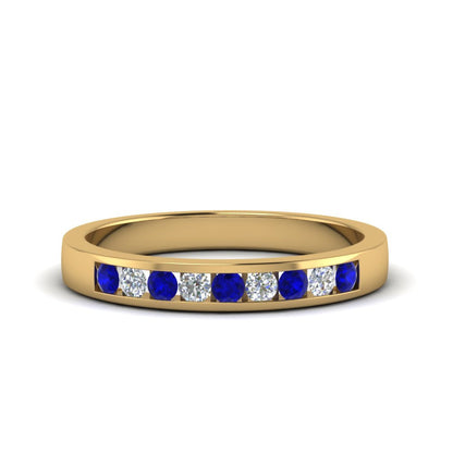 Channel 9 Stone Mens Wedding Ring Fascinating Diamonds
