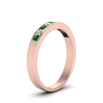 Channel 9 Stone Mens Wedding Ring Fascinating Diamonds