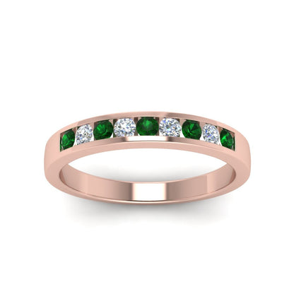 Channel 9 Stone Mens Wedding Ring Fascinating Diamonds