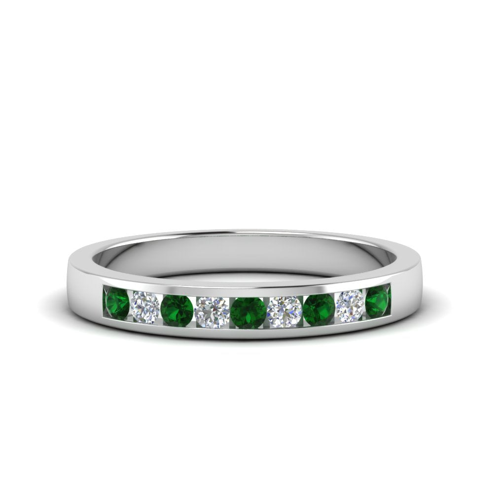Channel 9 Stone Mens Wedding Ring Fascinating Diamonds
