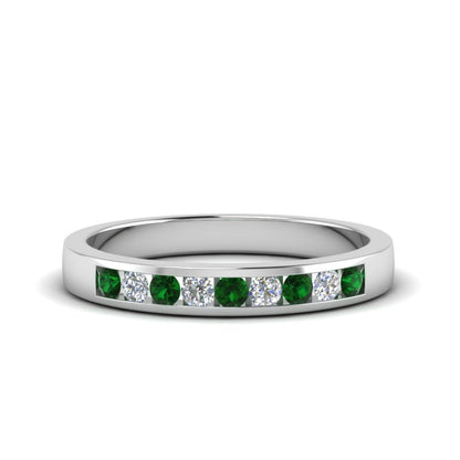 Channel 9 Stone Mens Wedding Ring Fascinating Diamonds