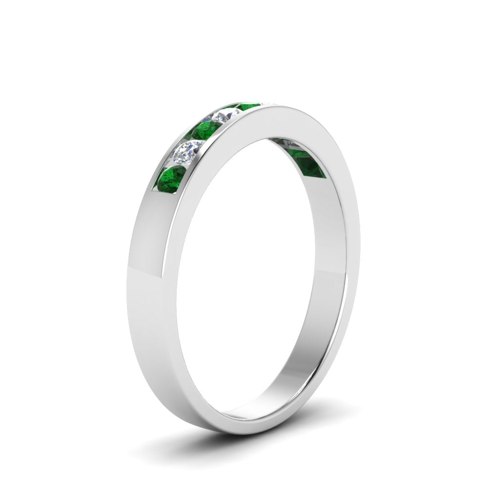 Channel 9 Stone Mens Wedding Ring Fascinating Diamonds