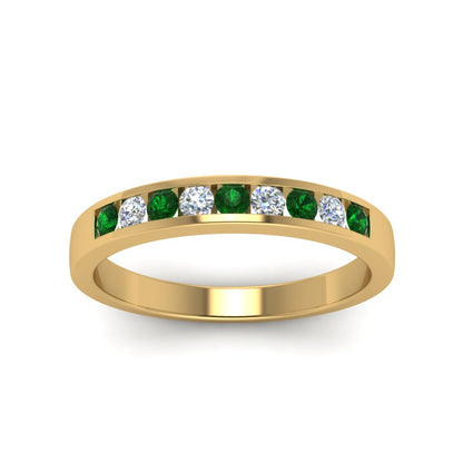 Channel 9 Stone Mens Wedding Ring Fascinating Diamonds