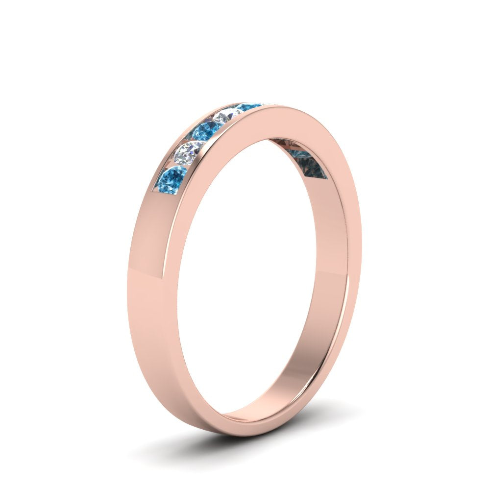Channel 9 Stone Mens Wedding Ring Fascinating Diamonds