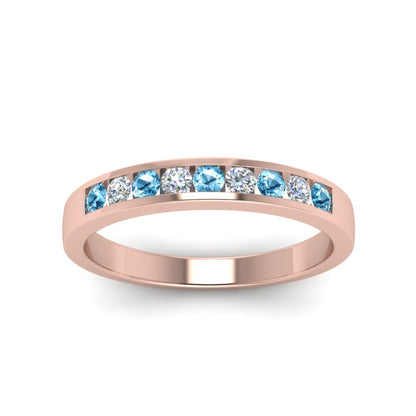Channel 9 Stone Mens Wedding Ring Fascinating Diamonds